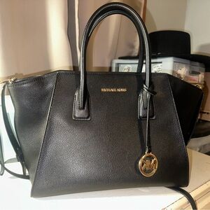 Michael Kors Black Satchel Bag